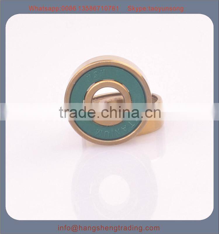 Spin itself max 4 minutes 10 seconds golden color derby skate bearing