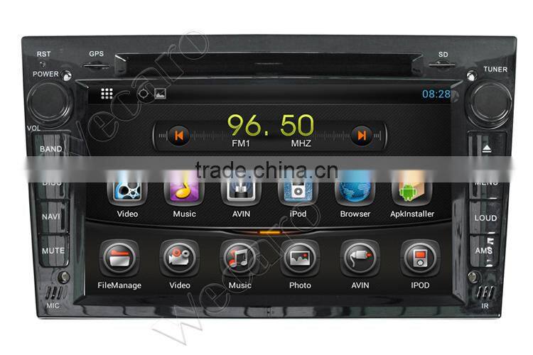Wecaro android 4.4 car gps for opel vivaro radio dvd car