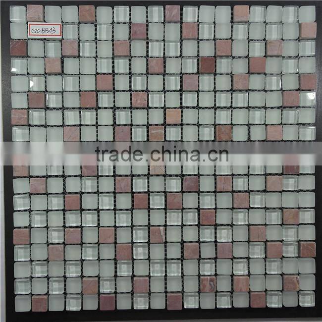 backsplash decorative glass mosaic tile