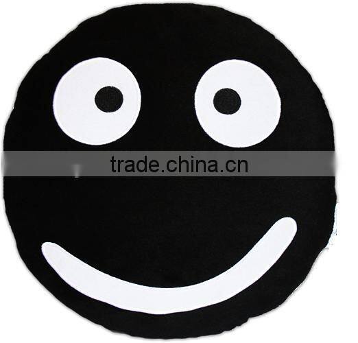Hot selling plush emoji cushion cheap soft plush emoji pillow for free sample
