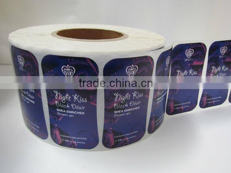 printed cosmetic stickers OEM manufacturer