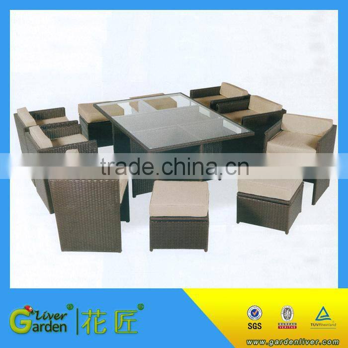 promotional patio leisure wicker balcony furniture set