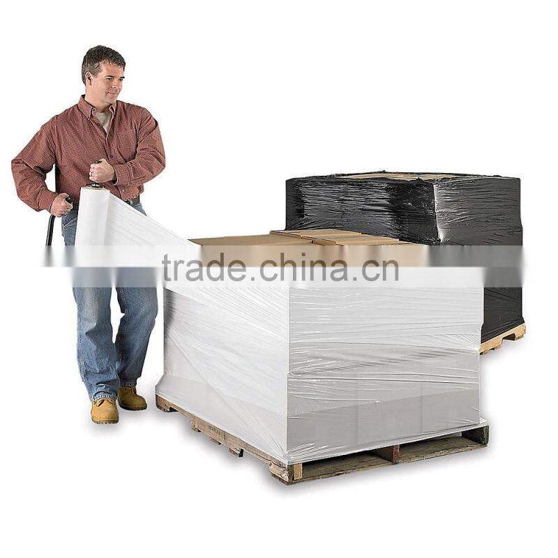 Soft Hardess Machine Wrap Pallet Film/Black Stretch Wrap Film