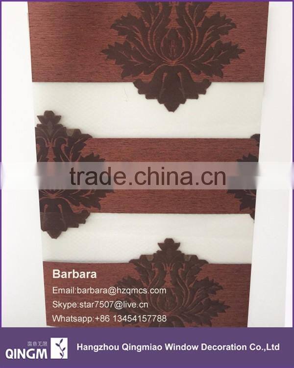 China home decoration modern latest window designs zebra blinds for living room