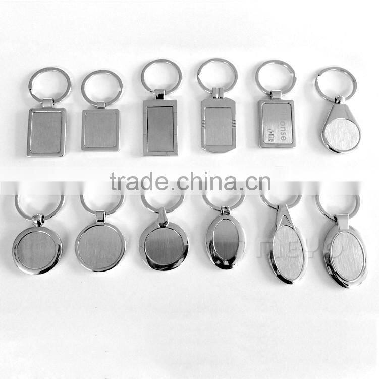 Elegant click pen ball point pen and plate key clip chain gift box