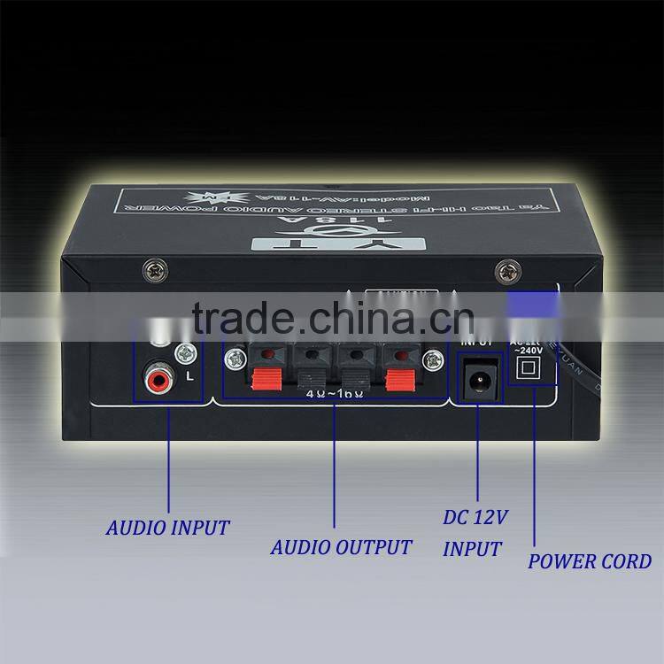 car audio mini box speaker YT-118A with CD/VCD/DVD