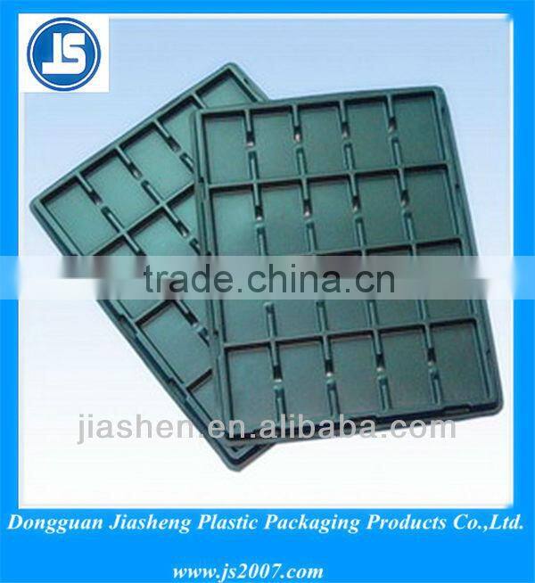 Plastic Electronic Parts Container Tray Packaging