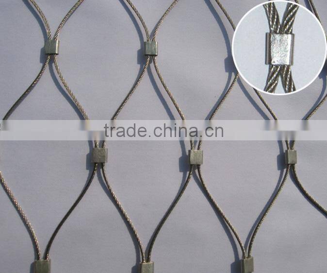 Spiral rope net slope protection wire mesh for hydropower station
