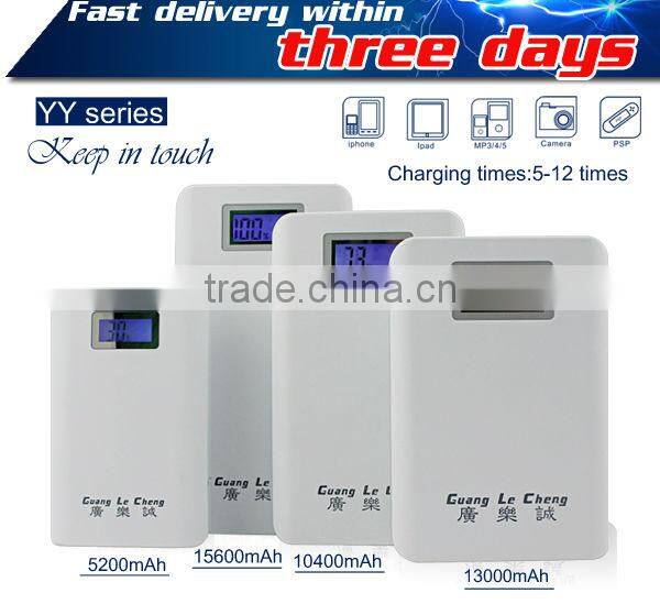 Manufacturer Wholesale 13000mAh mobile power supply bank