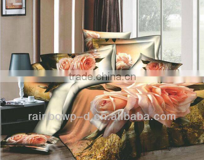 REACTIVE PANEL PRINT FABRIC bed sheet