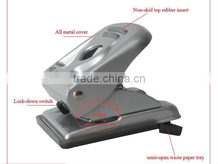 Two hole punch paper punch