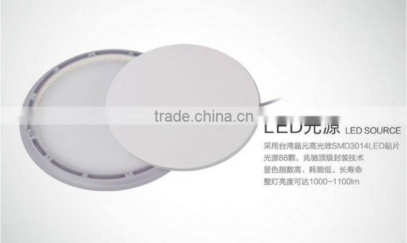 Ultra-thin LED panel lights 4w 360LM Round Mini Dimmable LED Ceiling Light 95mm Hole Size