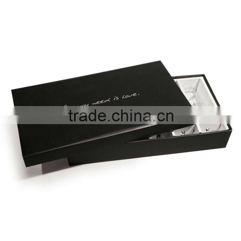 All you need set of 6 glasses, champagne glass with decal printing