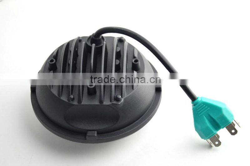 Smart design Diecast Aluminum Housing 5.75'' 50w harley led headlight