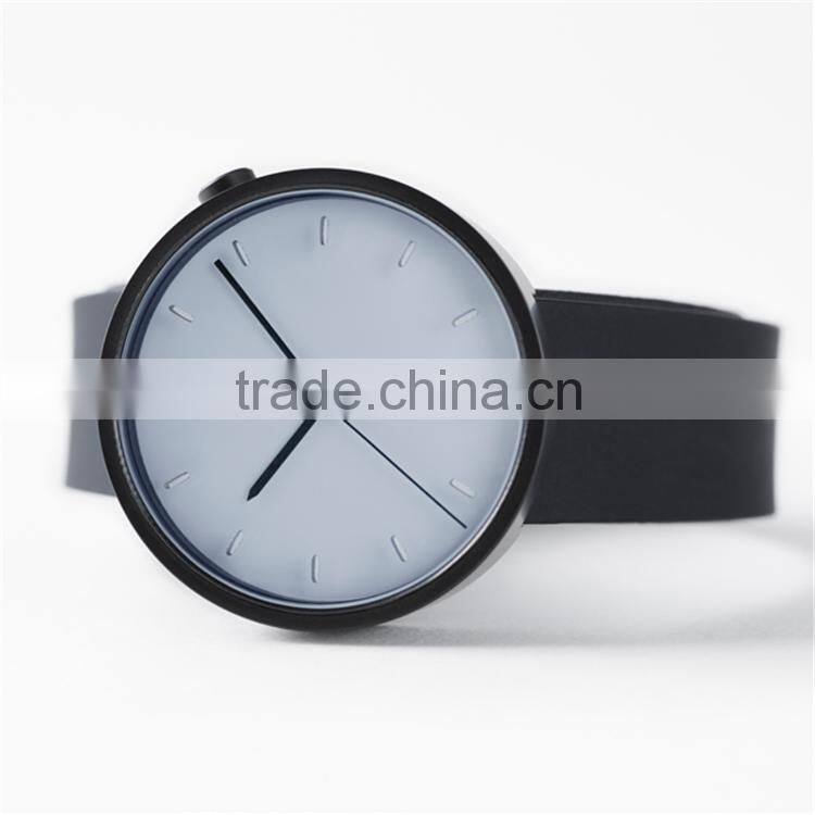Newest design pvd black stainless steel case sapphire glass alabaster dial japanese wrist watch brands