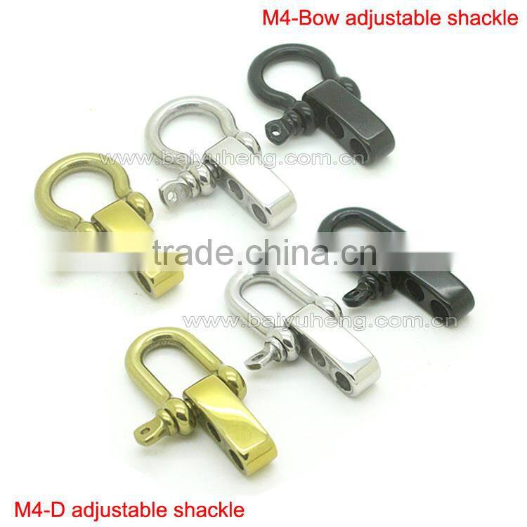 d shackle/dee shackle for paracord