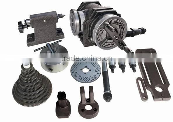 Universal dividing head and Horizontal & vertical rotary table