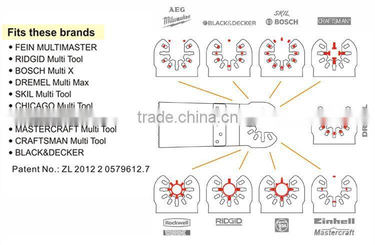 20pcs Multi-Tool Blade Set