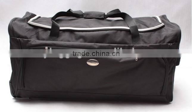 full PE board polyester trolley travel bag