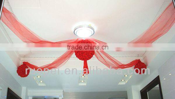 Artificial hot sale silk flower ball with decorative