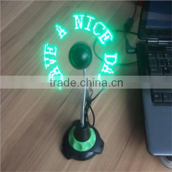 Electric small gifts portable usb led fan led mini fan