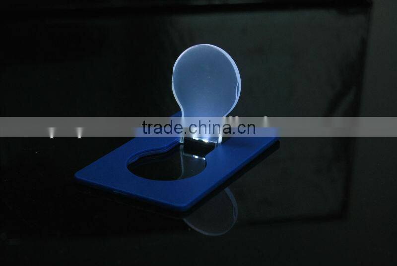 Flat credit card light with two LEDs , LED Pocket Card Light