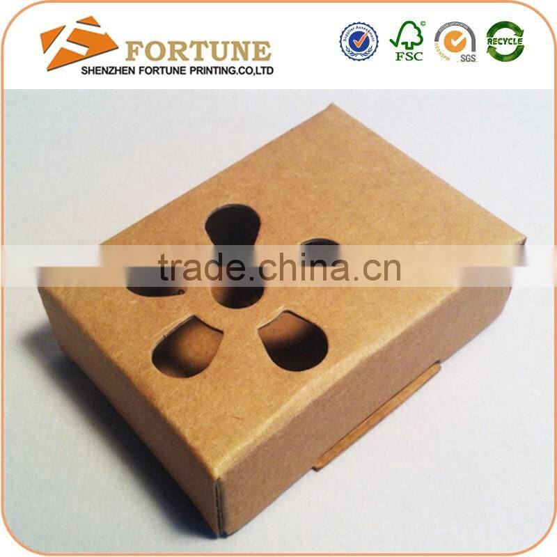 Factory Price Gift Box Kraft Paper Packaging Box With Clear Window