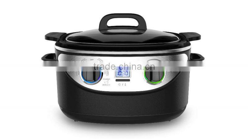 commercial electric multi cooker, digital electric cooker 1350W 230V