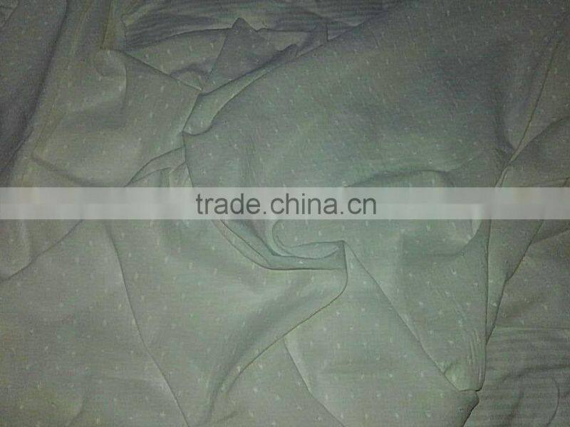 Promotion Cotton swiss dot Dobby solid fabric