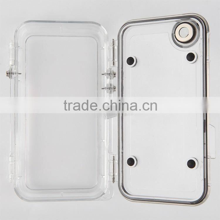 Consumer Electronics wholesale mobile phone accessory waterproof case for iphone 6/6S, Phone case with Adaptor for Extreme sport