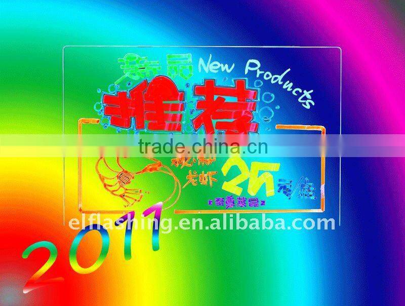 sparkle led writing board