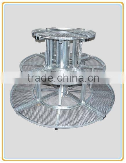 stainless steel display rack, showing style, show shelves