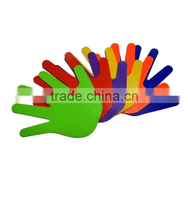Suitable Primary School Sport Training Indication Sign TPR Hand Mark