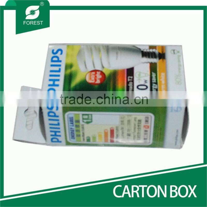 OFF-SET PRINTING CARTON BOX FOR PACKING LED LAMP