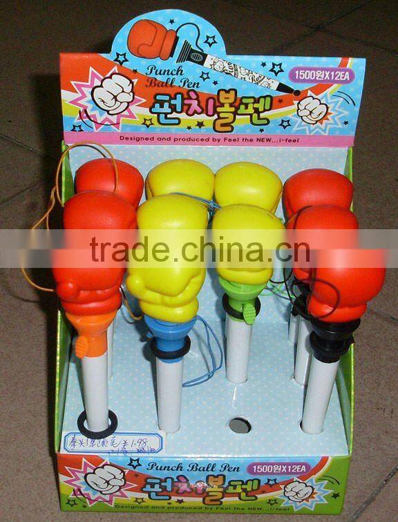 2012 new design Novelty funny ball pen for