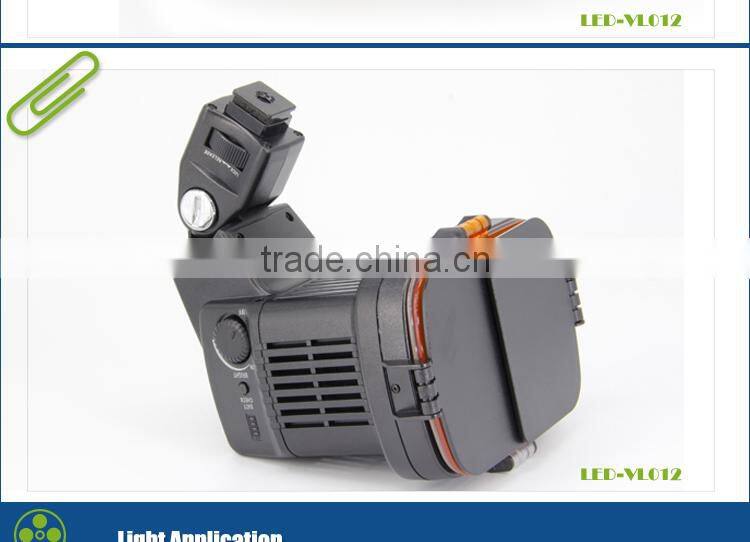 Professional VL-012 Video Shooting LED Light For DV Camcorder And Camera