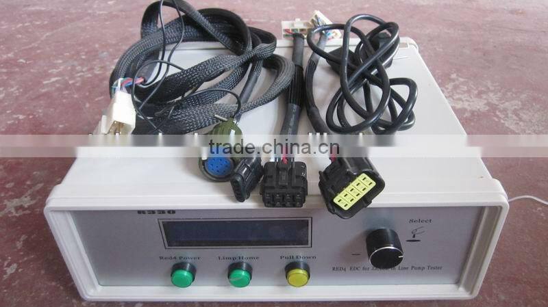 RED4 test the RED4 electronic governor inline pump of Japan Jack contest company