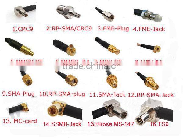 13dbi 3G antenna CRC9 magnetic mount antenna for huawei