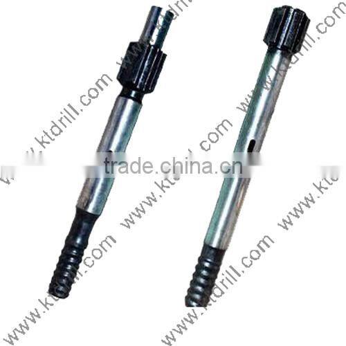 female and male striking bars shank adapter for rock drilling