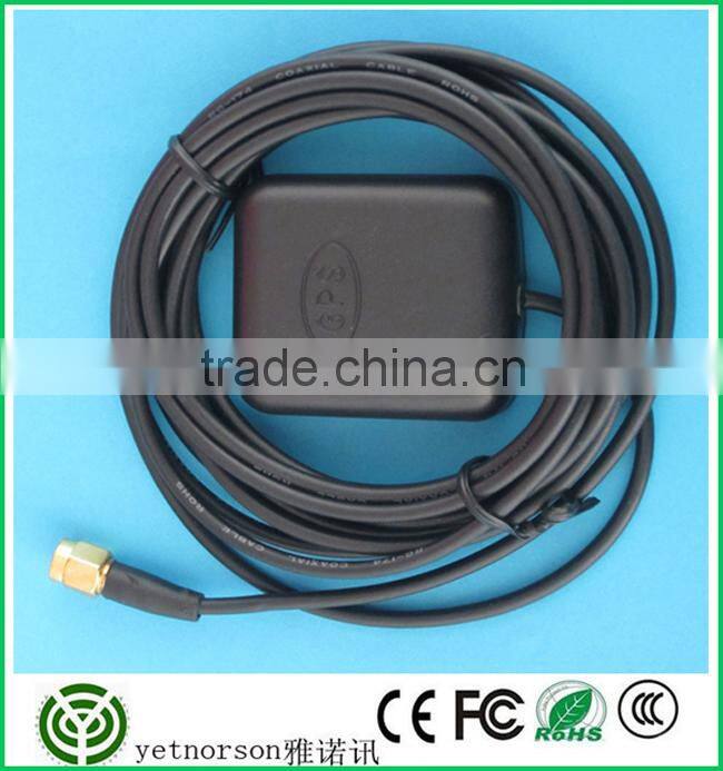 low noise china active gps antenna with sma connector