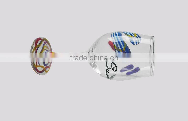 Lead-free Elegant Ocean red wine glass Globlet