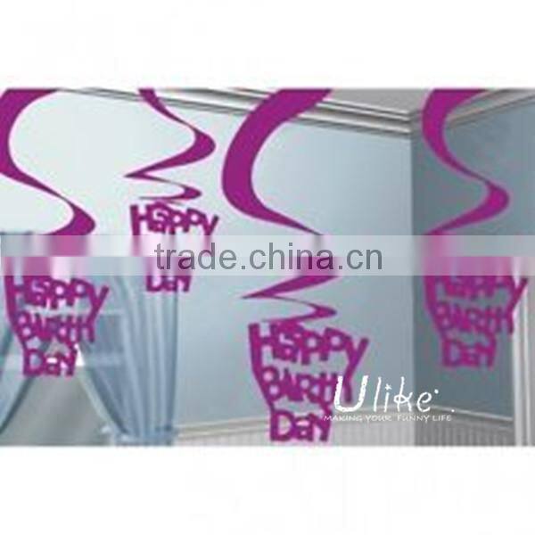 wedding souvenirs tinsel hanging decoration Butterfly garland mirror garland butterfly