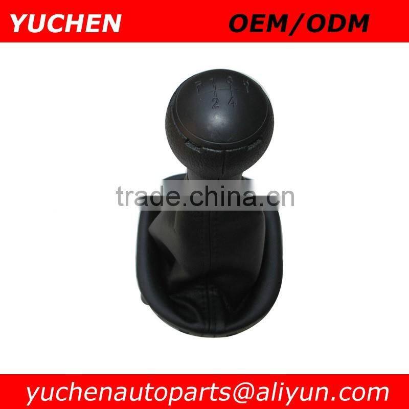 YUCHEN Car Shift Gear Knob With Gaitor For Volkswagen VW Touran Caddy 2003-2011 OEM 1T0711113N/1T0711456