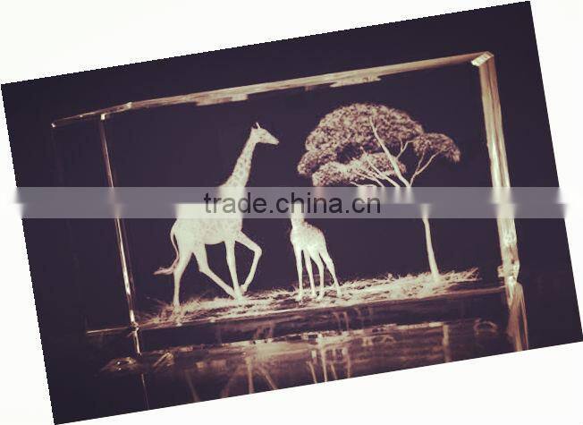 Bestseller customized engraving k9 crystal photo gift on sale