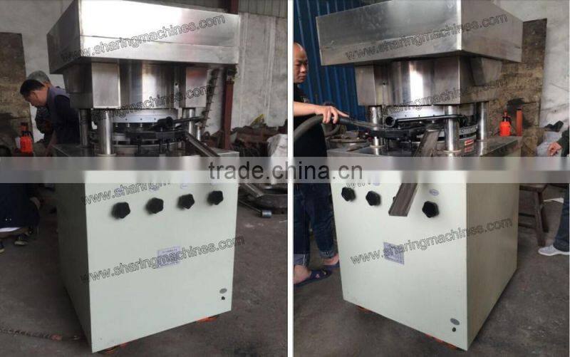 2016 Latest hookah smoking charcoal briquette press machine
