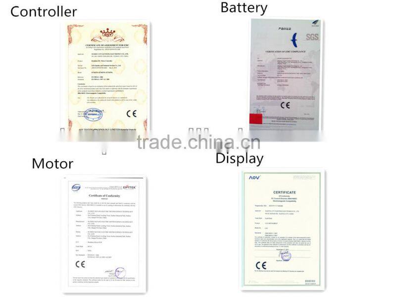 Electric bike conversion kit with water bottle battery