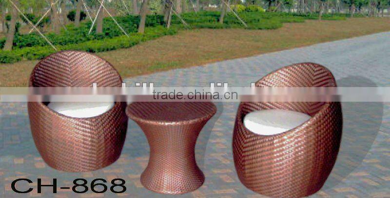 2011 Foshan factory hot sell rattan garden furniture