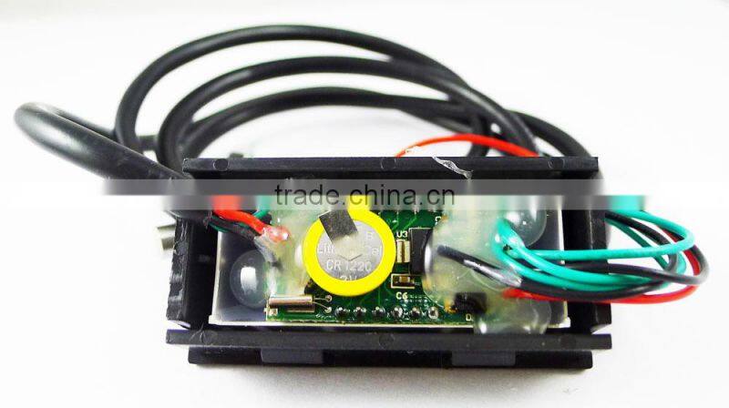 0.56" Blue LED Multifunction Panel Meter Time/Voltage/Temp Monitoring Meter