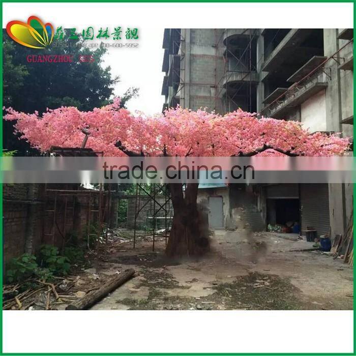 latest design artificial cherry blossom flower tree factory wholesale