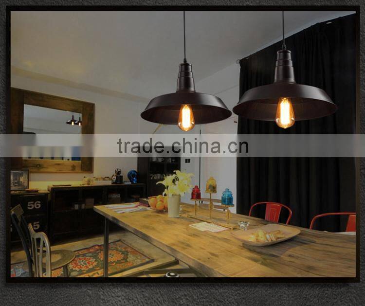 Iron Pendant Light for Coffee Room 220V Loft LED Hanging Lights